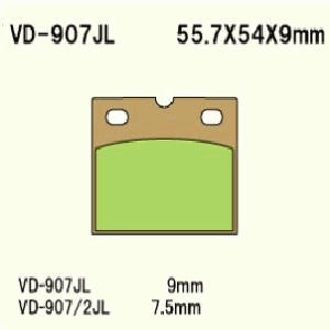 Brake pads VD-907JL