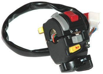 Handle Switch Ass'y, L. Triton Baja 250, Baja 300, Outback 300, Baja 400, Baja 400 EFI, AMS 4.30 SX (Carburetor)