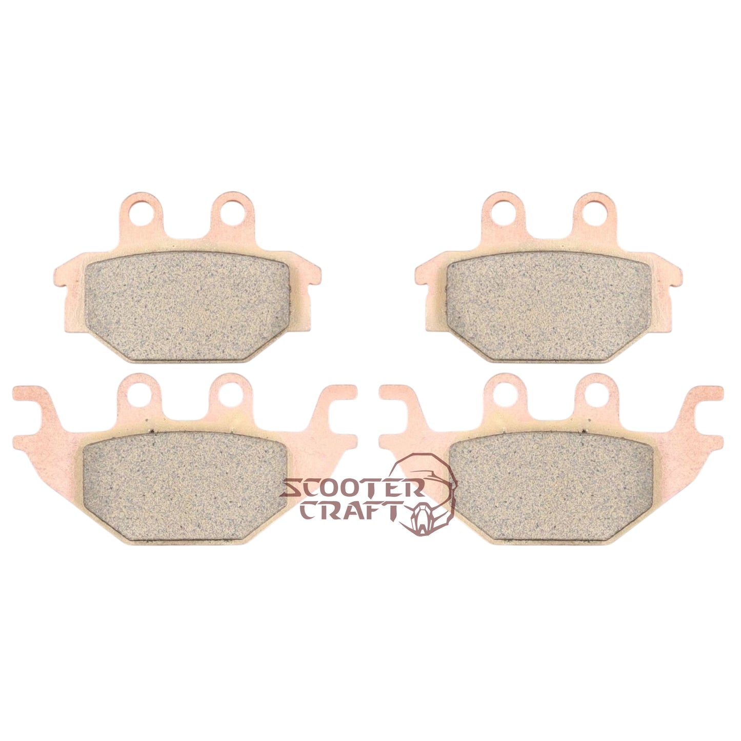 Front brake pads kit Dinli Centhor 565, Centhor 700, Centhor 800