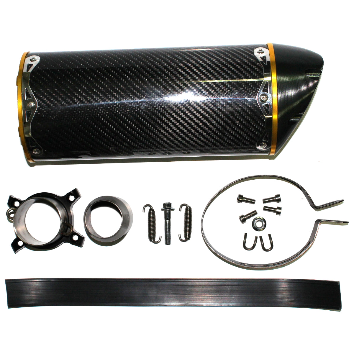 Muffler 63 mm carbon fiber TUTLQ1092