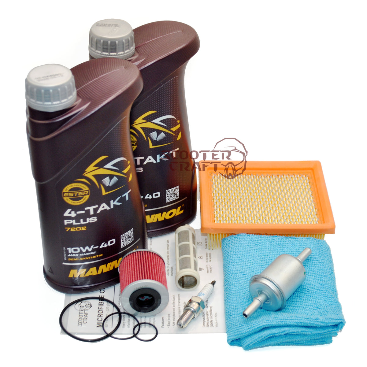 Service kit MBP Morbidelli T125, T125X 2025-2026 + Mannol 4T Plus 10W-40 oil