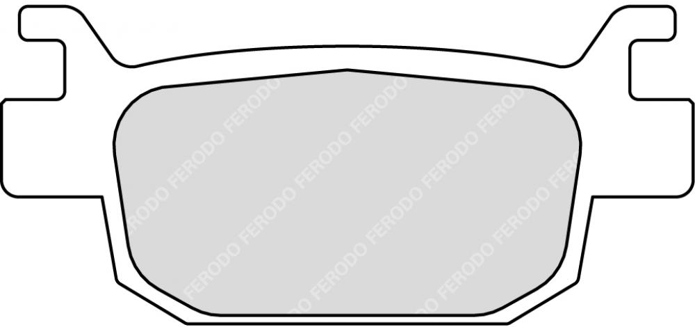 Brake pads Ferodo FDB2212EF Benelli TRK 502X