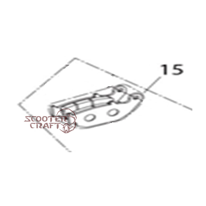 Rear brake pads MBP Morbidelli T352X, genuine