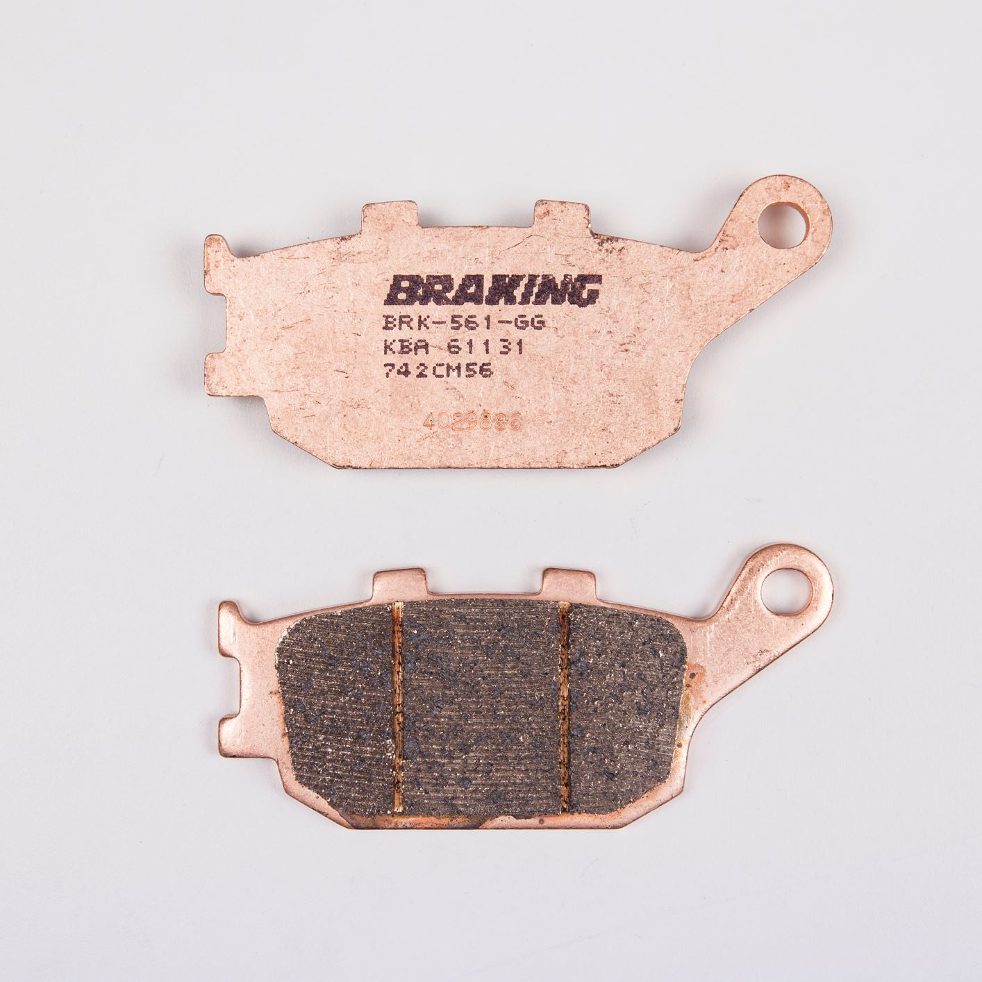 Brake pads sintered 742CM56 rear