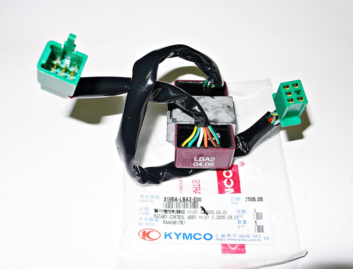 Turn signal flasher Kymco Xciting 500 RI New ABS, K-XCT 300, genuine