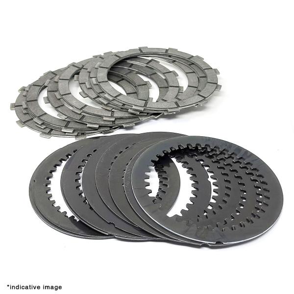 Clutch Plates w/STEELS SHERCO SC-R 450 19-21, SEF-R 450 19-21, SEF 450 FACTORY 19-21, SEF-R 500 21, SEF 500 FACTORY 21, SMF 500 20-21