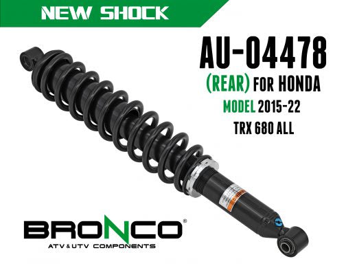 REAR SHOCK ABSORBER HONDA TRX 680 FA5 '15-'23 (LENGTH 462MM) (OEM: 52400-HN8-F41)