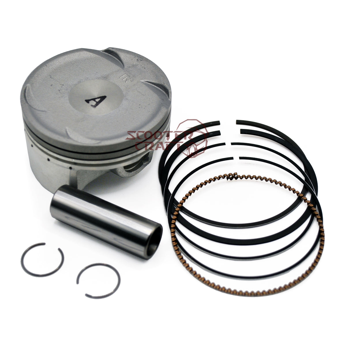 Piston kit Kymco Dink Street 300, Downtown 300, People GTi 300, K-XCT 300, genuine