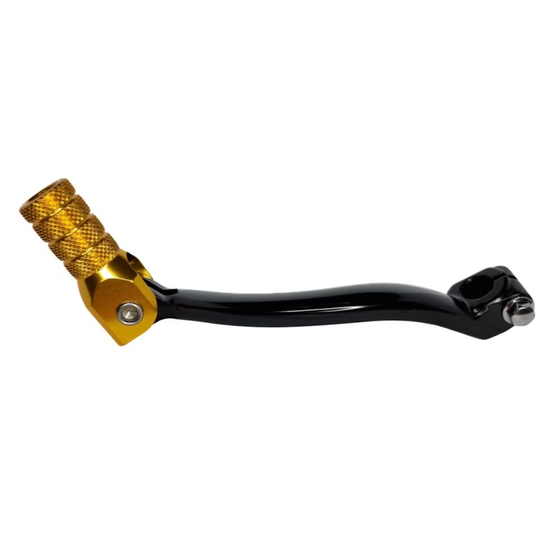 GEAR SHIFT LEVER YAMAHA YZF 450 06-13 ALUMINUM BLACK WITH GOLD TIP (2S2-18110-00-00)