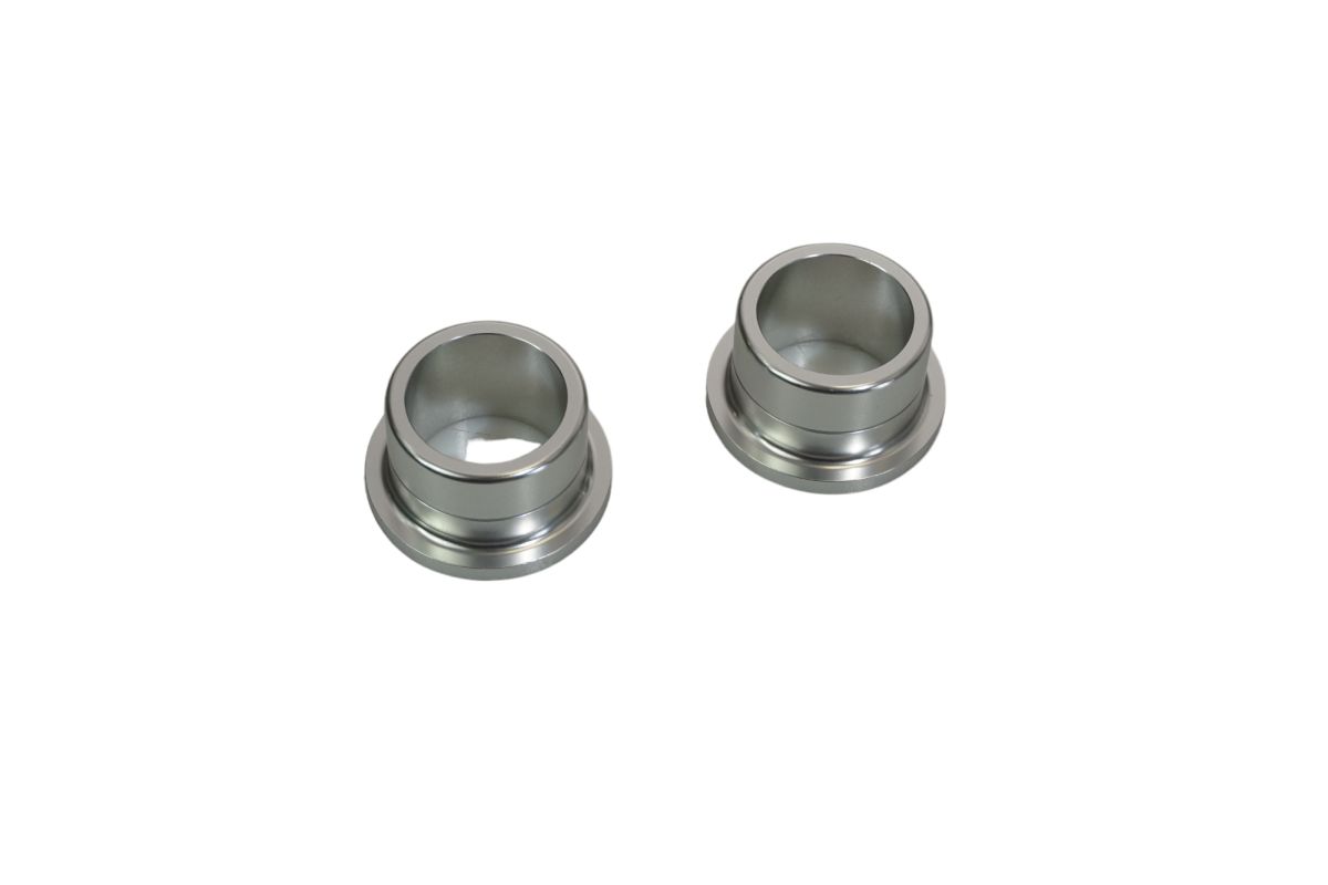 REAR WHEEL SPACER BUSHINGS YAMAHA YZF 450/250 09-23 (OEM: 17D-2530S-00-00) SILVER