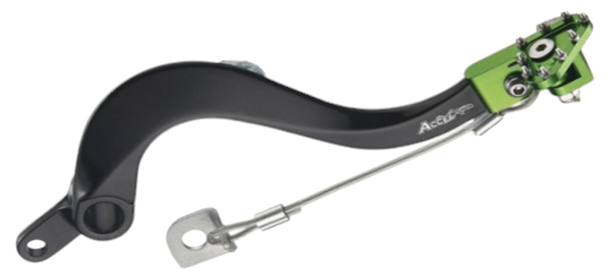 REAR BRAKE LEVER KAWASAKI KXF 250 04-20 GREEN