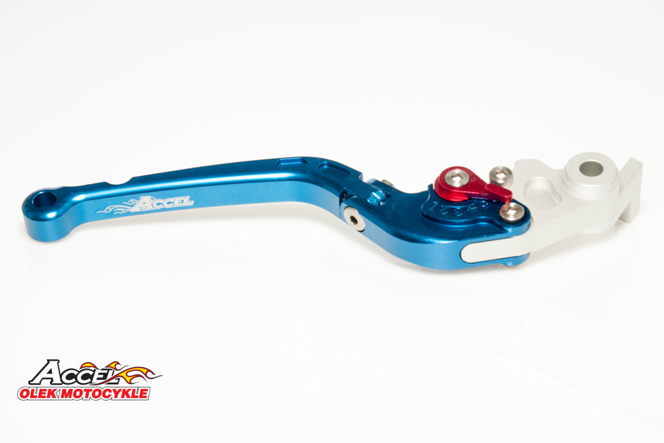 BRAKE LEVER (UNBREAKABLE LEVER) YAMAHA R6 05-13, YZF R1 04-13, MT01 04-09 BLUE (DHY10SA) (AFBL-09-4BL)