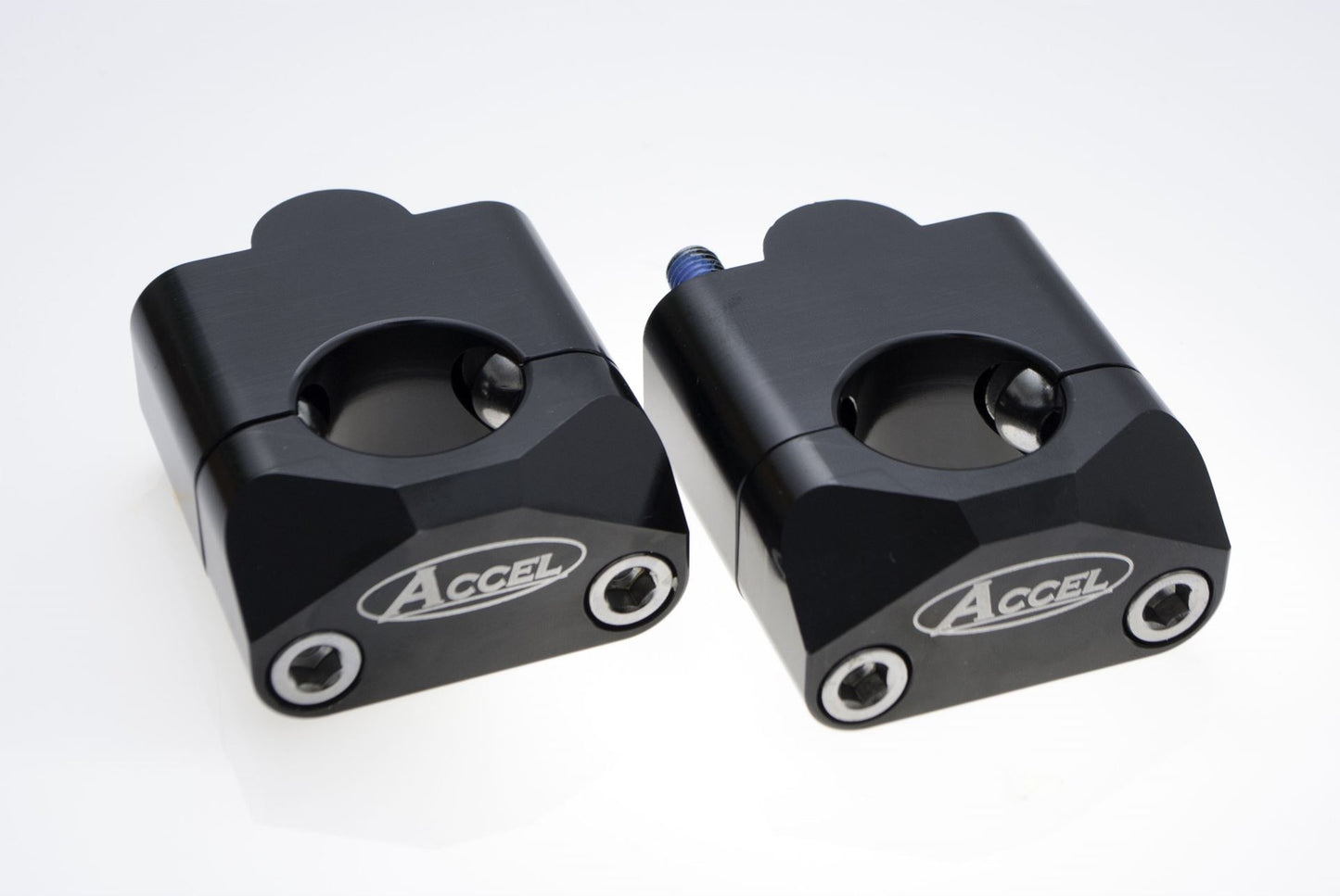 HANDLEBAR RISER (BOTTOM-22.2/TOP-28.6MM) HEIGHT 35MM BLACK (BM-09BK22/28)