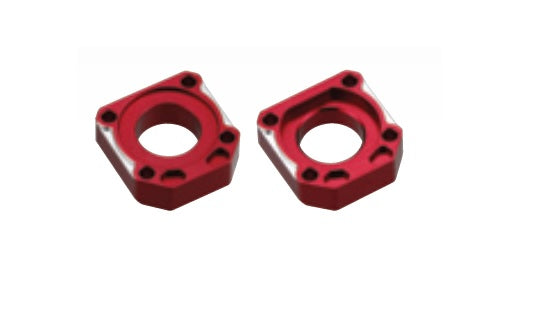 REAR AXLE TENSIONER HONDA CBR 600RR 05-10, 1000RR RED