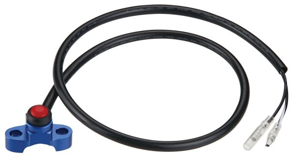 UNIVERSAL ALUMINUM IGNITION SWITCH BLUE (KS-01BL)