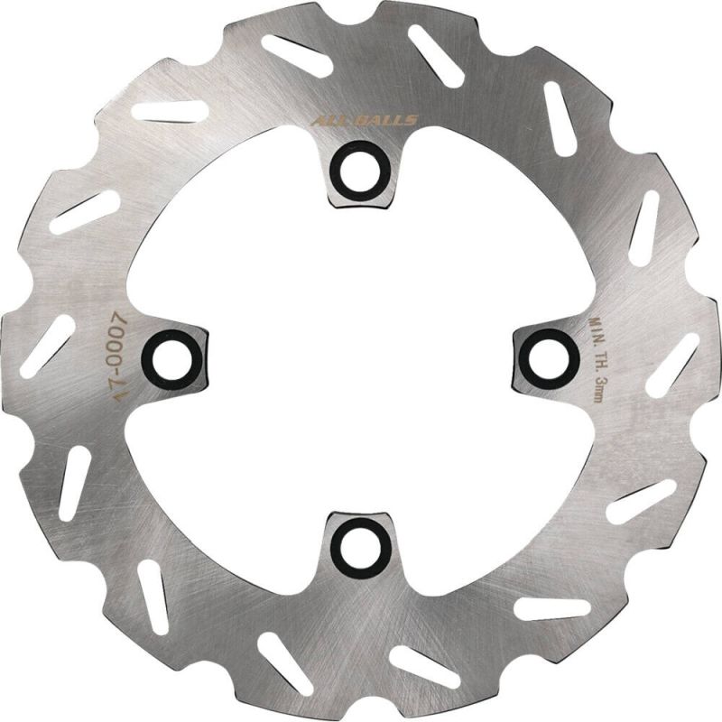 Brake Disc (Rotor) Front KAWASAKI KVF 750 BRUTE FORCE 05-21, KVF 700 PRAIRIE 04-06, KVF 650 BRUTE FORCE 05-13, KVF 650 PRAIRIE 02-03, KVF 360 A/B/C PRAIRIE 03-13, SUZUKI LTV-700F TWIN PEAKS 04-06 (200X84X3,5MM) (4X10,5MM)