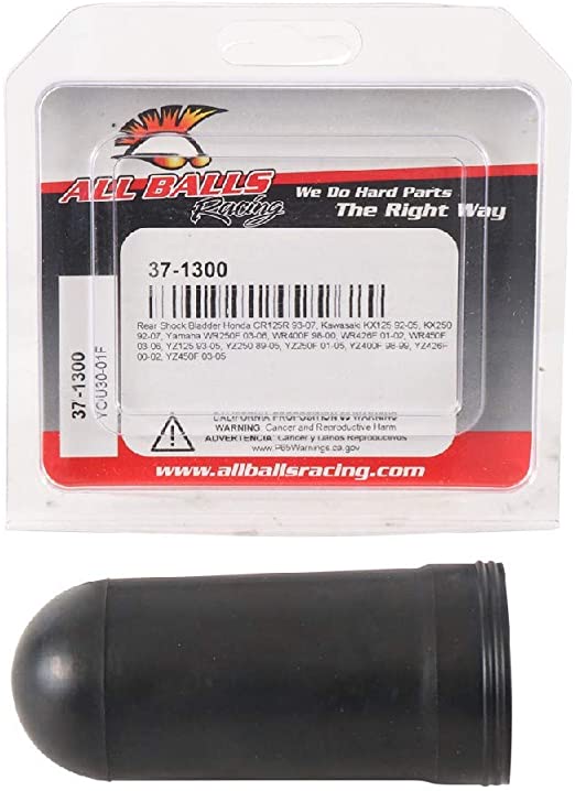 Rear Shock Bladder Rear KAWASAKI KX500, KX250, KX125, YAMAHA YZ450F, YZ426F, YZ250F, YZ250, YZ125, WR450F, WR426F, WR400F, WR250F