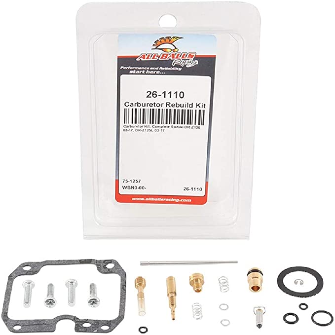 Carburetor Rebuild Kit SUZUKI DRZ 125L 03-14, DRZ 125 03-14