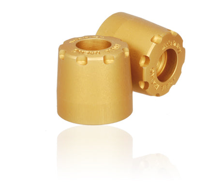 UNIVERSAL HANDLEBAR WEIGHTS (AND DUCATI & KAWASAKI) GOLD 14.5-17 mm