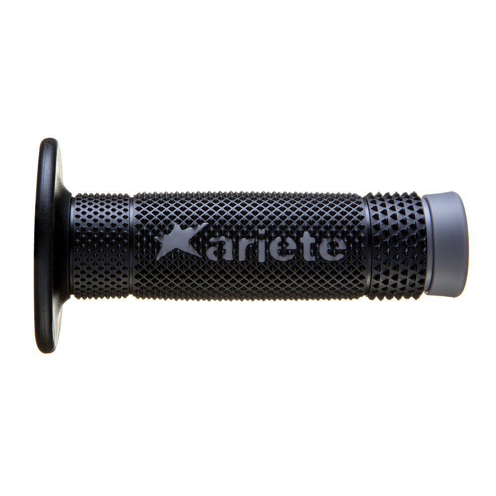 OFF ROAD VULCAN GRIPS WITHOUT HOLE (115 mm) BLACK/GRAY