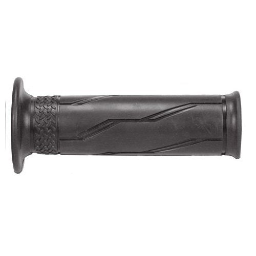 ROAD GRIPS (120 mm) WITH HOLE BLACK (YAMAHA PATTERN)