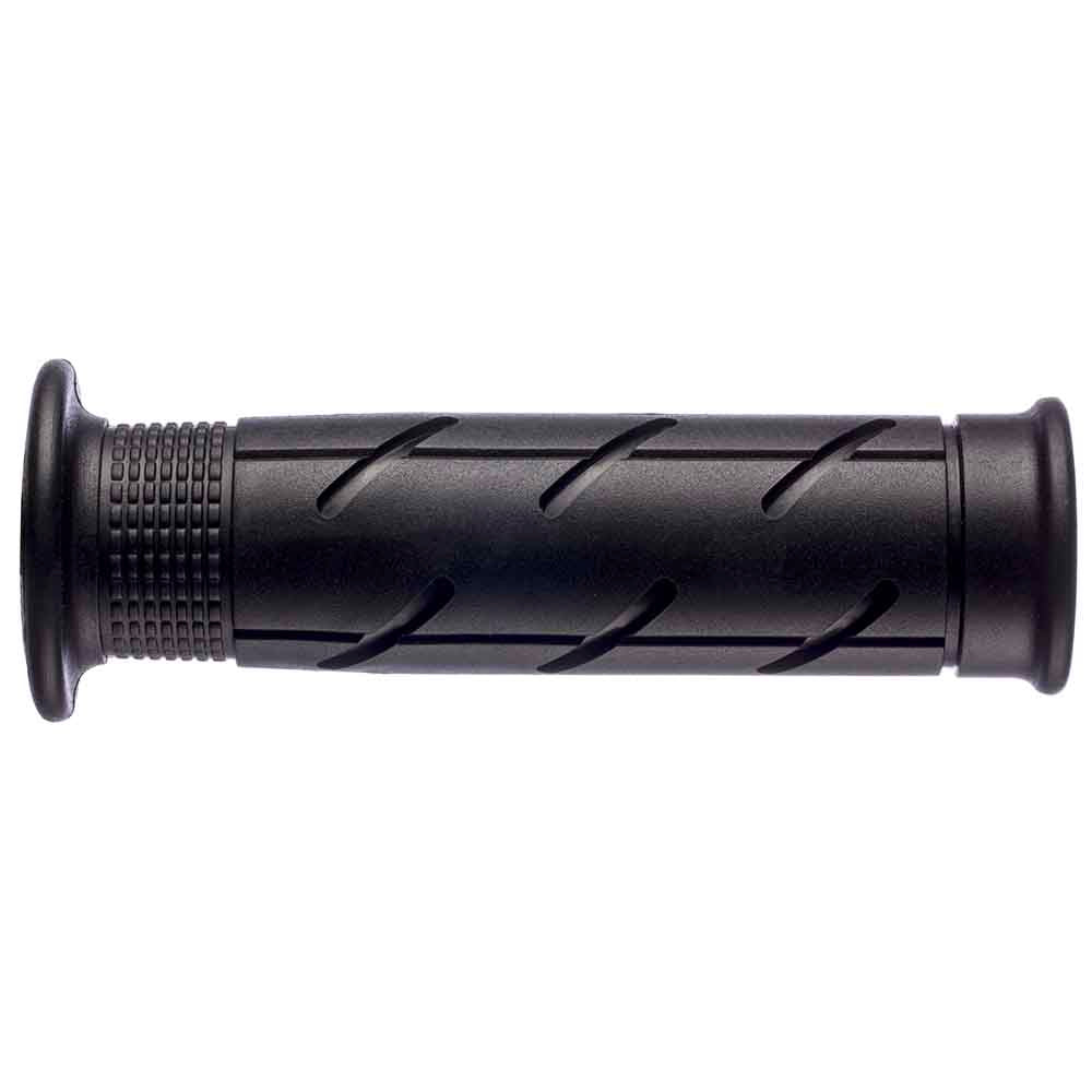 ROAD ECONOMIC ASP GRIPS (120 mm) WITH HOLE FOR WEIGHTS BLACK (HONDA PATTERN)