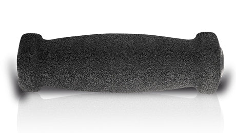 ROAD FOAM PLUG GRIPS (125 mm) WITH HOLE BLACK (PLUGS INCLUDED)