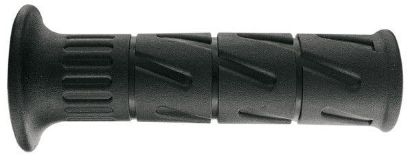 ROAD SUPER SOFT GRIPS (120 mm) WITH HOLE BLACK (KAWASAKI PATTERN)