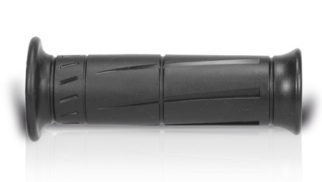 ROAD SUPER SOFT GRIPS (120 mm) WITH HOLE BLACK (KAWASAKI PATTERN)