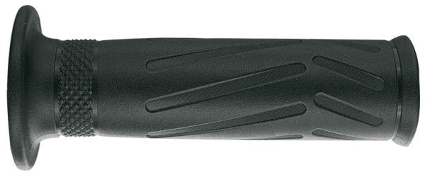 ROAD SUPER SOFT GRIPS (120 mm) WITH HOLE BLACK (YAMAHA PATTERN) (R1) (MAJESTY)