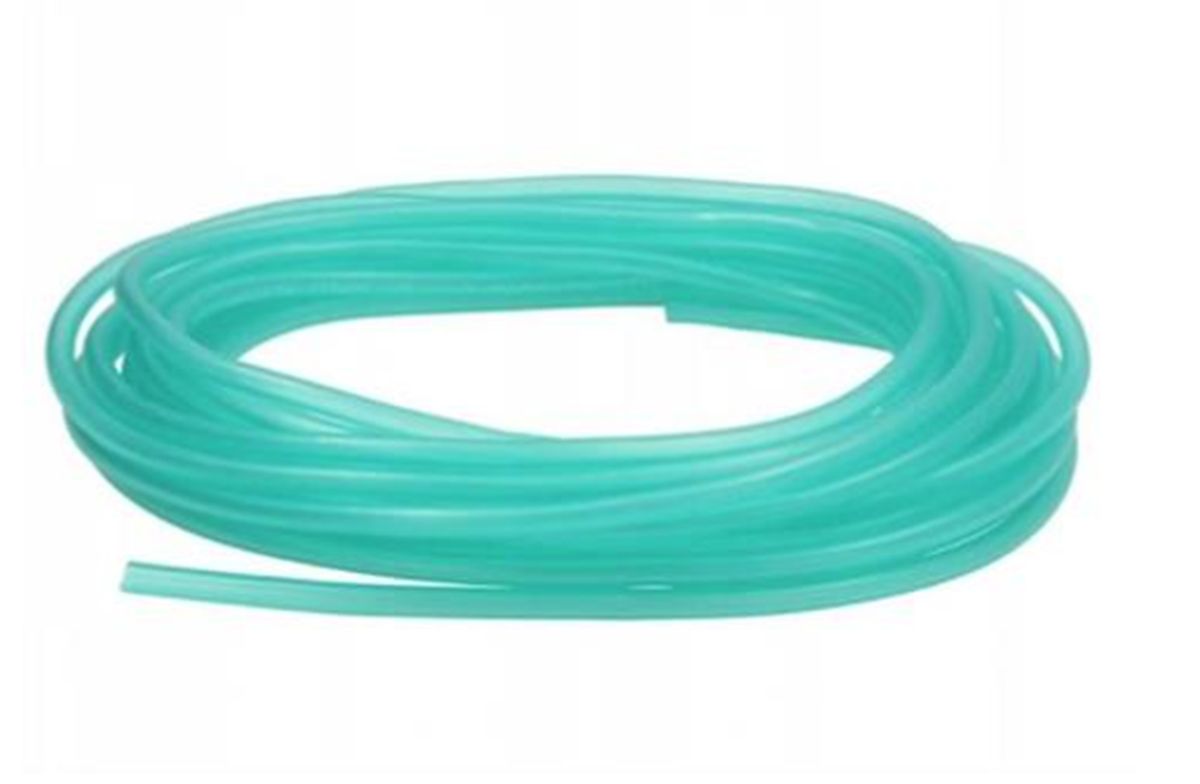 FUEL HOSE TRANSPARENT (GREEN) 7X10 MM - 1 M