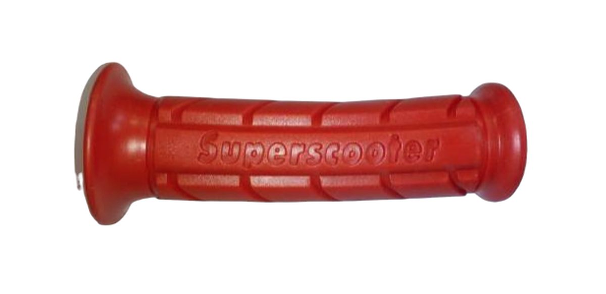 GRIPS 01668/A-R SUPERSCOOTER (115 MM) WITHOUT HOLE RED