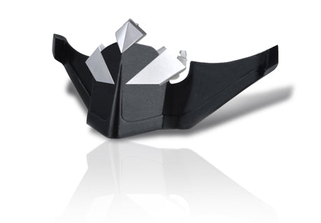 REINFORCED BLACK/SILVER GOGGLE NOSEPIECE - MODEL 2016