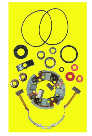 STARTER REPAIR KIT HONDA TRX/CBR/VT/VTR, KAWASAKI VN/ZRX/ZZR/GPZ, YAMAHA XT/XV/XVZ/YFM (WITH BRUSH HOLDER)
