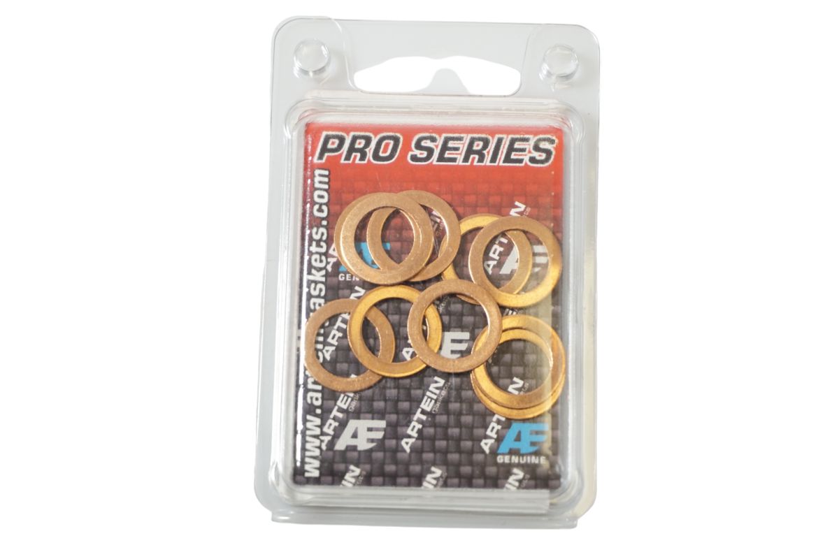 COPPER WASHER SET 10 PCS M12 (12 x 18 x 1.00 mm)