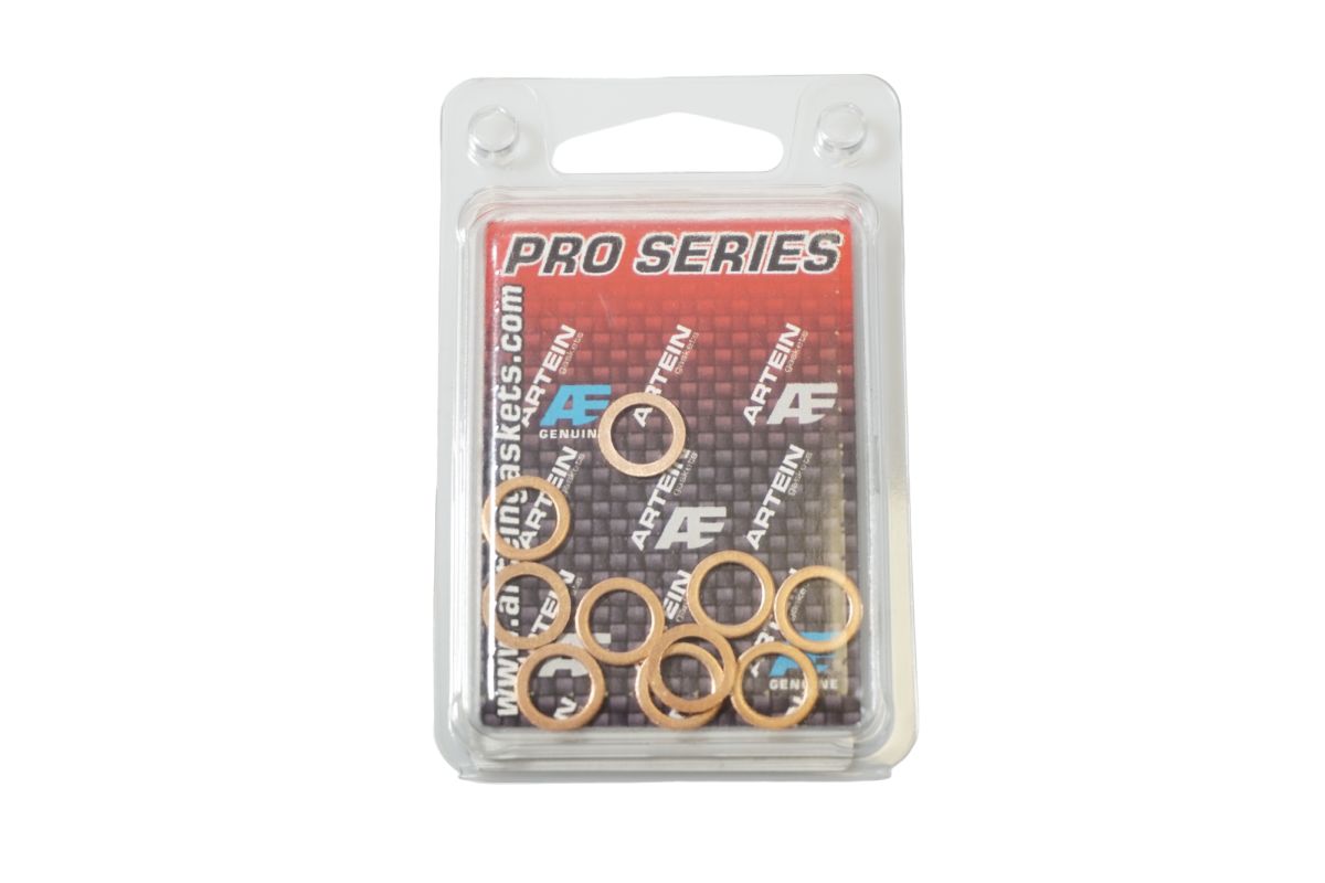 COPPER WASHER SET 10 PCS M8 (8 x 12 x 1.00 mm)