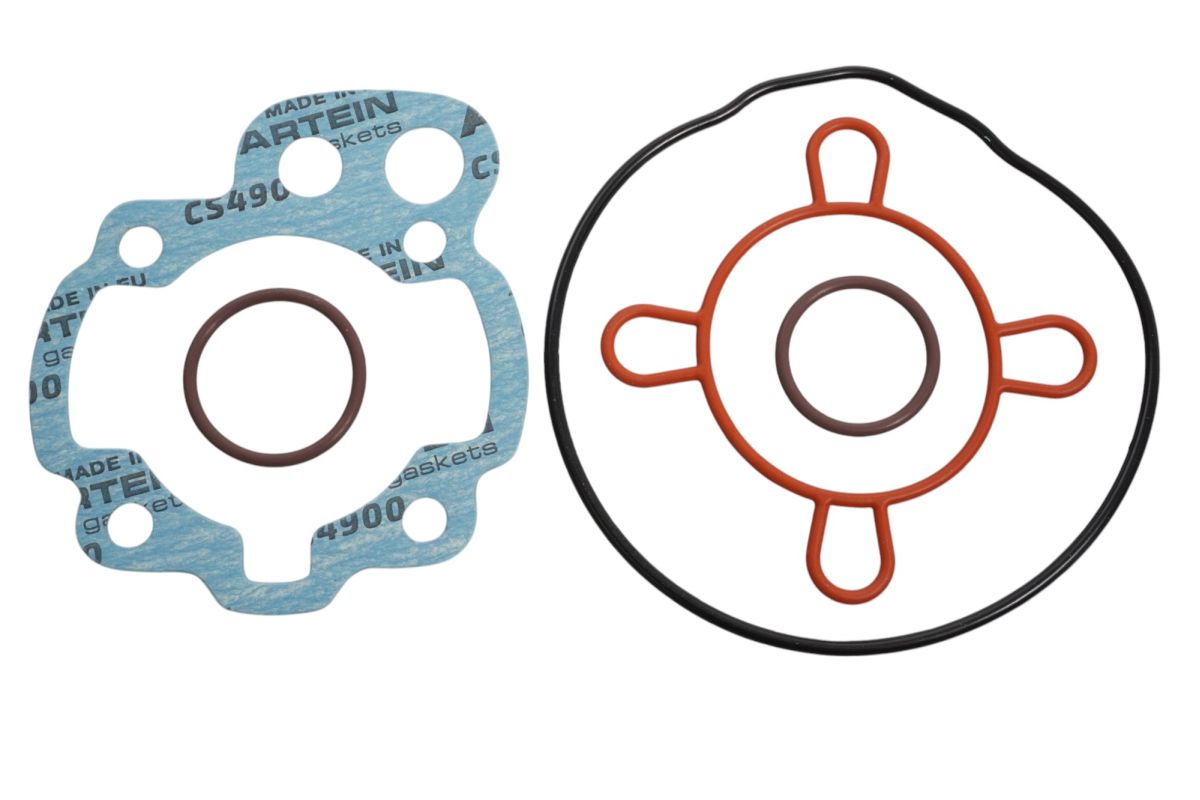 TOP-END GASKETS 50 CC ENGINE MINARELLI AM6 50 NEW GENERATION, APRILIA RS 50, RX 50, BETA RR-T 50, FURIA 50 LC, RX 50, PEUGEOT XP6 50 TRAIL, XP6 50 SM, RIEJU AM 50, AM 50 RR AM6 AUT, RR CASTROL, RS1 CASTR, RS1 EVO