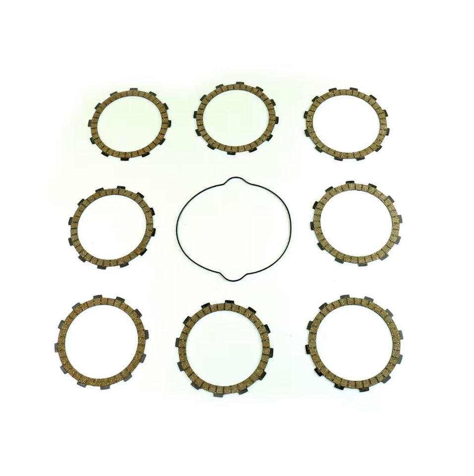 Clutch Plates With Clutch Cover Gasket KTM SX 300 13-16, EXC 300 13-16, XC 300 13-16, TE 300 14-16, EXC 250 13-16, SX 250 13-16, XC 250 13-16, TE 250 14-16, GAS GAS EC 250 21-22, EX 300 21-22, HUSQVARNA TE 250/300 14-16
