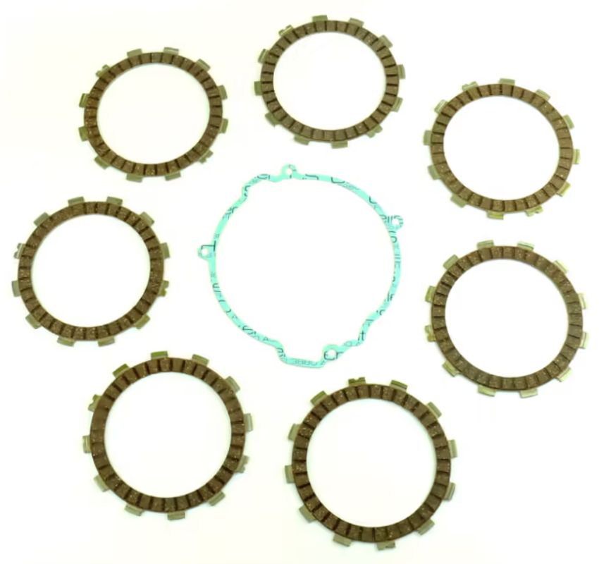 Clutch Plates With Clutch Cover Gasket KTM EXC 125 04-14, EXE/SM 125 98-15, SXS 125 00-08, XC 150 11-14, SX 150 09-15