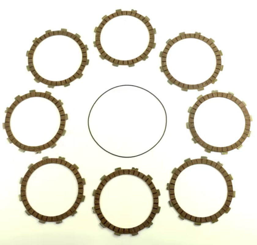 Clutch Plates With Clutch Cover Gasket HONDA CR 500R 90-01, CR 250R 95-07, CRE 250 02-07, CRM 250R 98-01