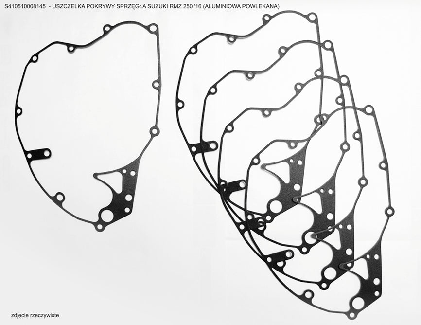 Clutch cover gasket SUZUKI RMZ 250 16-22 ( ALUMINIOWA POWLEKANA )