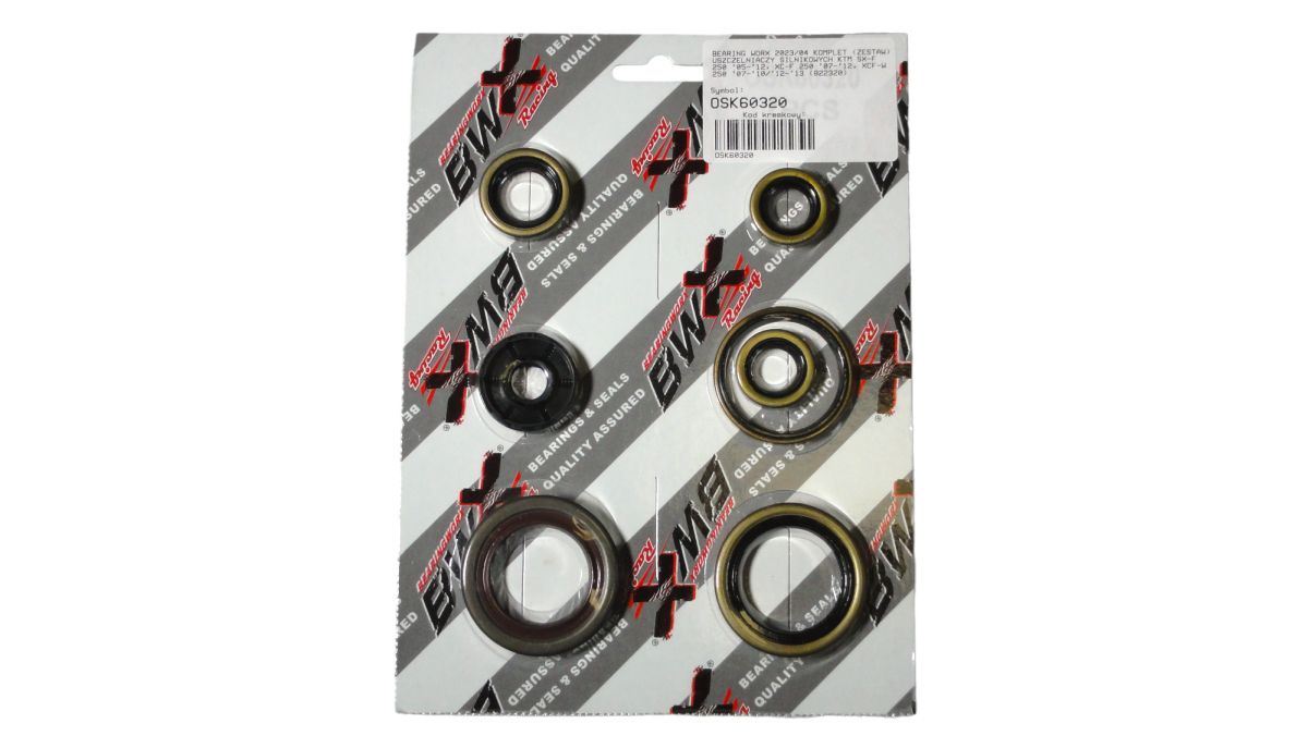 COMPLETE ENGINE SEAL KIT KTM XCF-W 250 07-10/12-13, XC-F 250 07-12, SX-F 250 05-12 (822320)