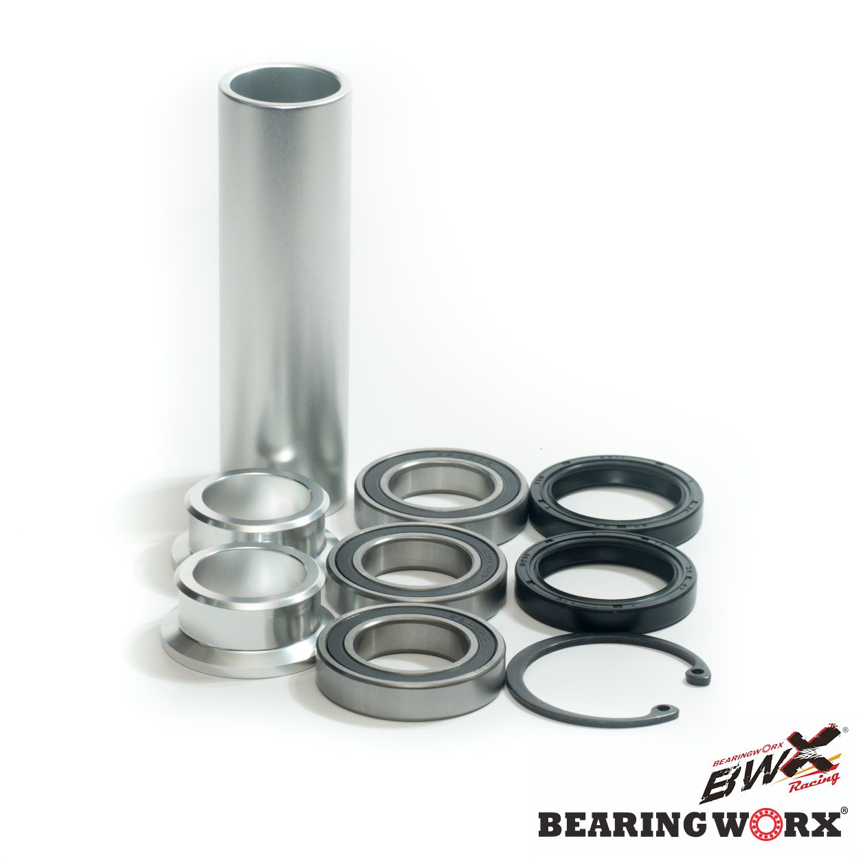 REAR WHEEL BEARINGS WITH SEALS AND SPACERS KAWASAKI KXF 450 06-13, KLX 450R 08-09, KXF 250 04-13, KX 250 03-07, KX 125 03-05