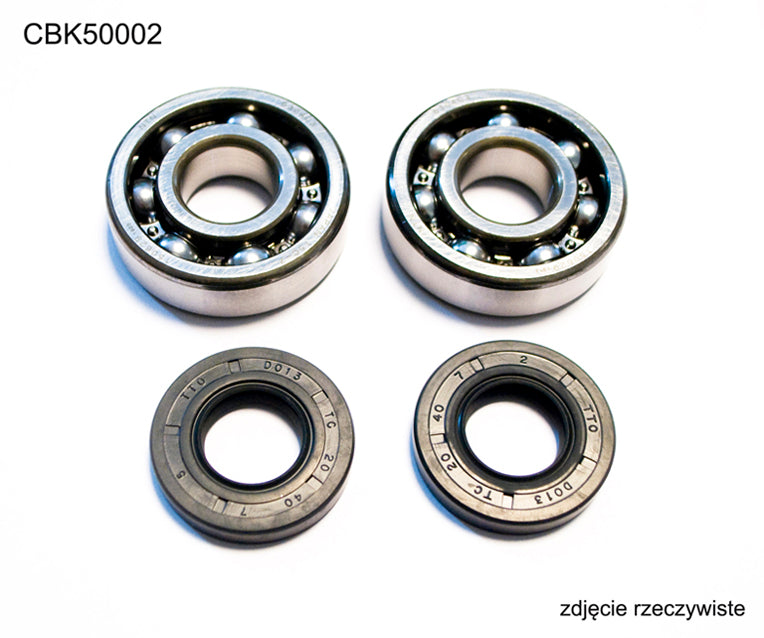 CRANKSHAFT BEARINGS KAWASAKI KX 65/80/85, SUZUKI RM 60/65 (NTN) (MADE IN JAPAN) (24-1006)