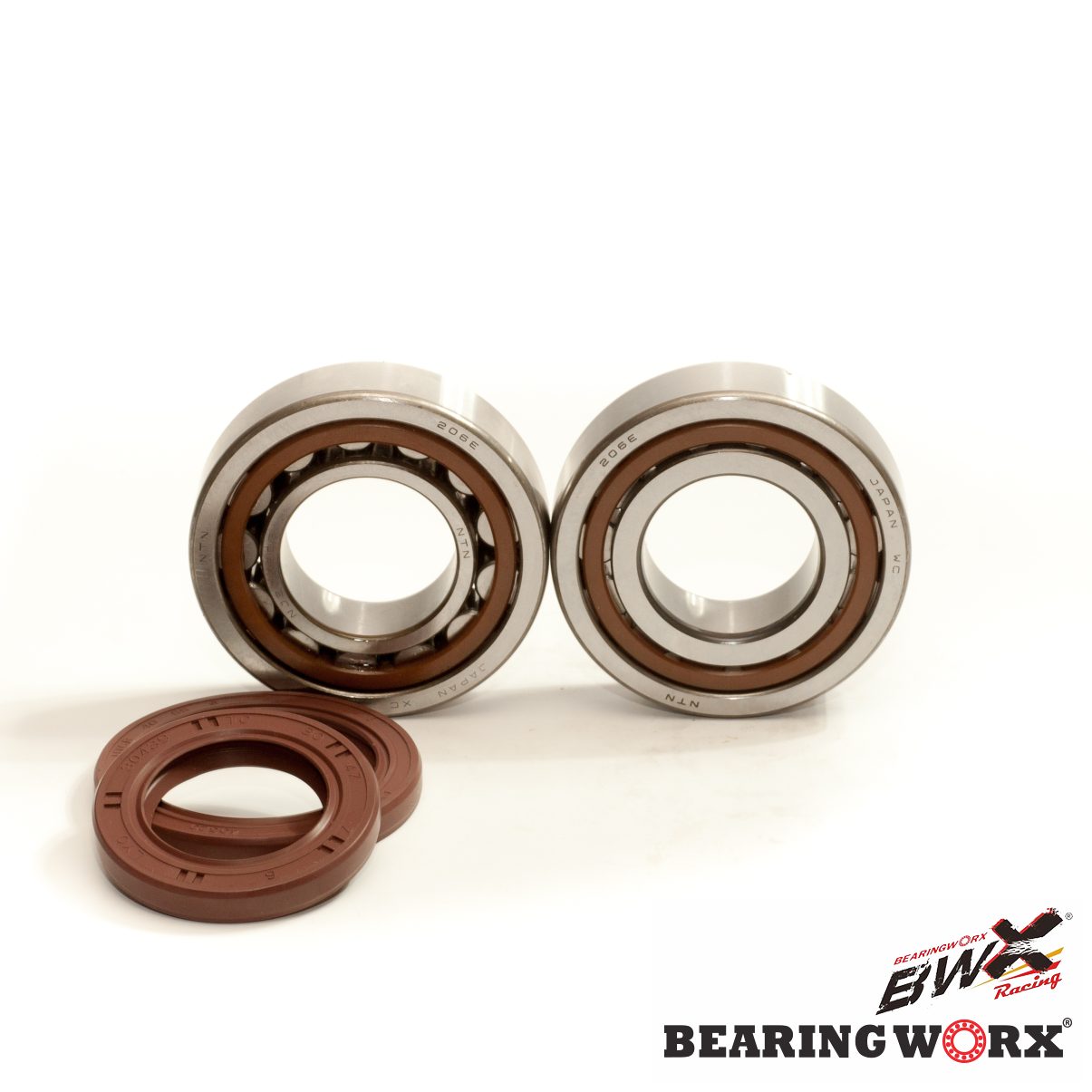 CRANKSHAFT BEARINGS WITH SEALS HUSQVARNA FC/FE 250/350 14-15, KTM SXF 250 13-15, SXF 350 11-15 (NTN) (MADE IN JAPAN) (23.CBS63013)=CBK60009