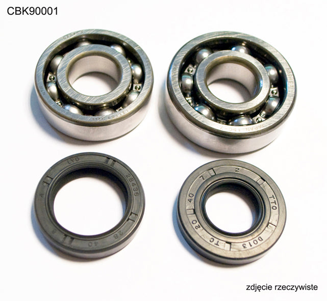 CRANKSHAFT BEARINGS WITH SEALS YAMAHA YZ 80/85 93-18 (NTN) (MADE IN JAPAN) (24-1023)
