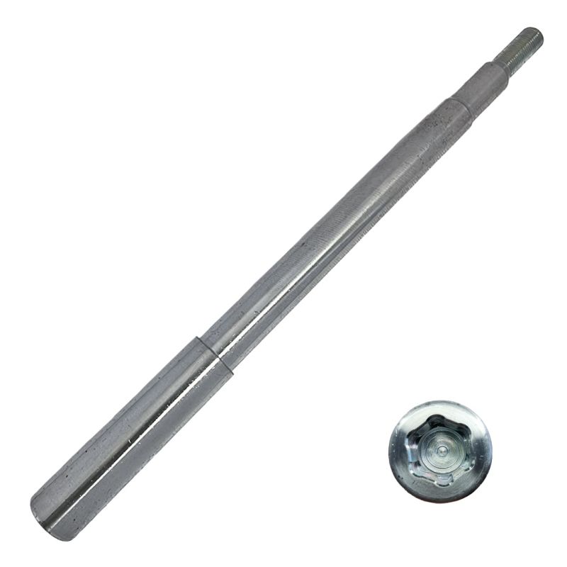 Front wheel axle Harley-Davidson XL 1200 C - diameter: 19 mm, length: 309 mm