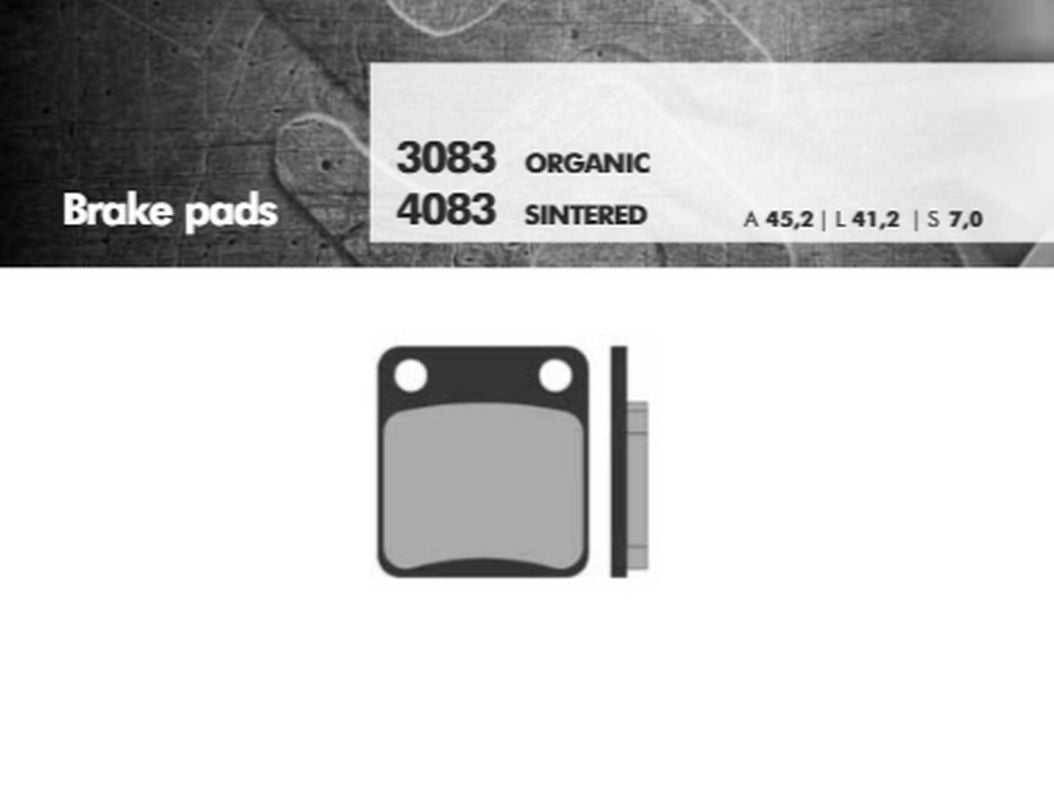 BRAKE PADS KH54 / KH257 SINTERED METALLIC (GOLD) (FT 4083)