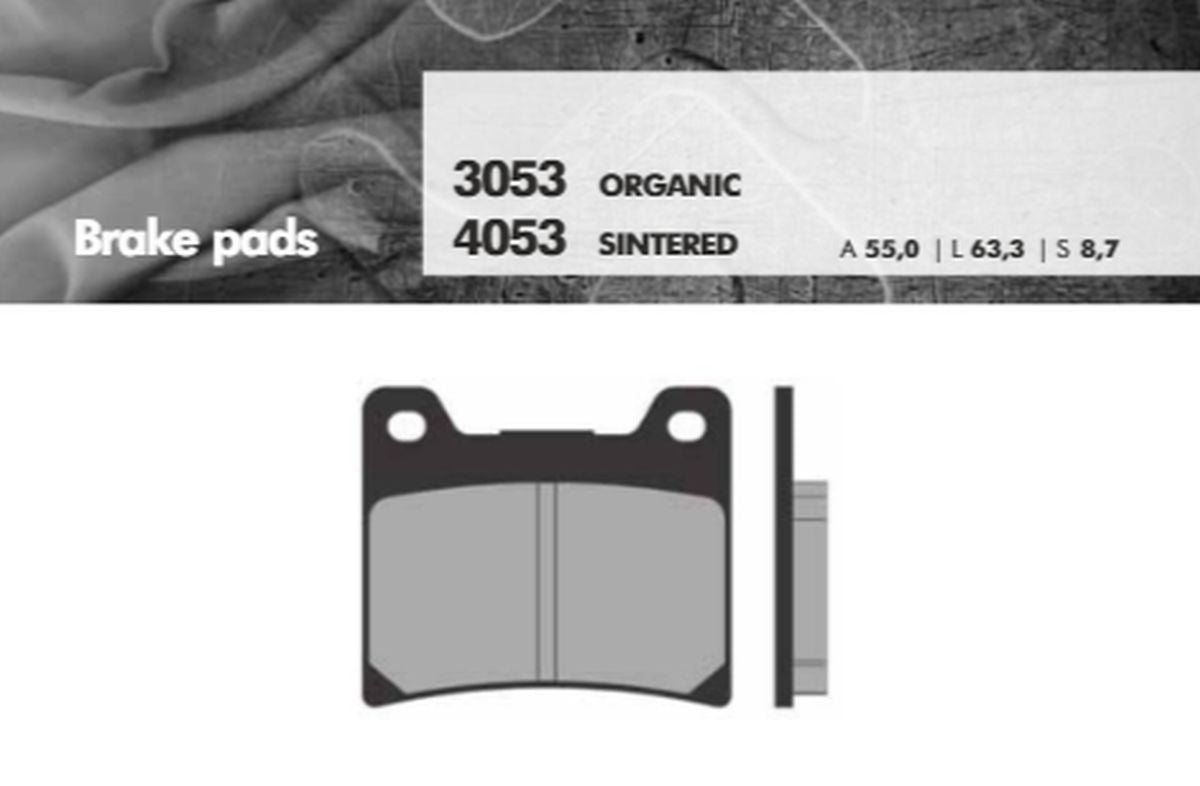 BRAKE PADS KH88 SINTERED METALLIC (GOLD) (FT 4053)