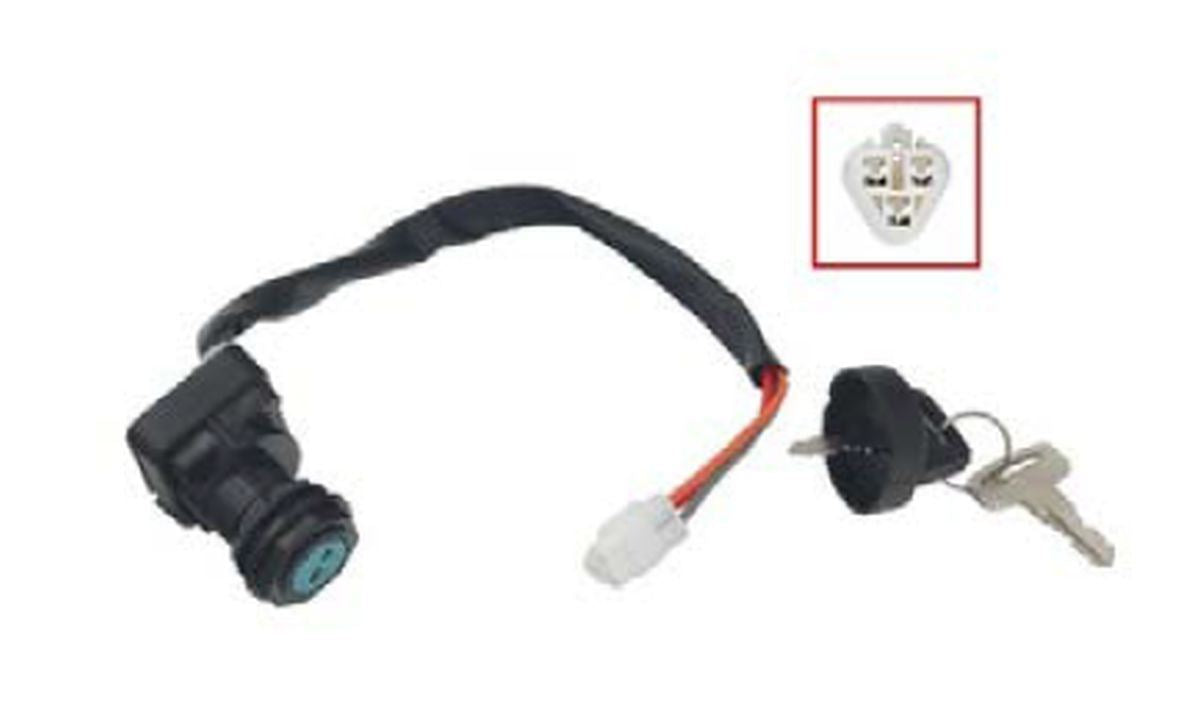 IGNITION SWITCH SUZUKI LT-Z 400 QUADSPORT '06-'14, LT-R 450 QUADRACER '06-'09 (OEM: 37110-45G00)